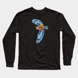 Lilac Breasted Roller Long Sleeve T-Shirt